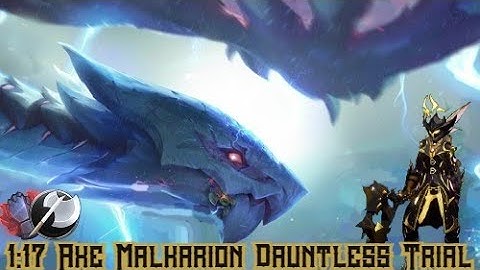 Malkarion Dauntless Trial Axe 1:17