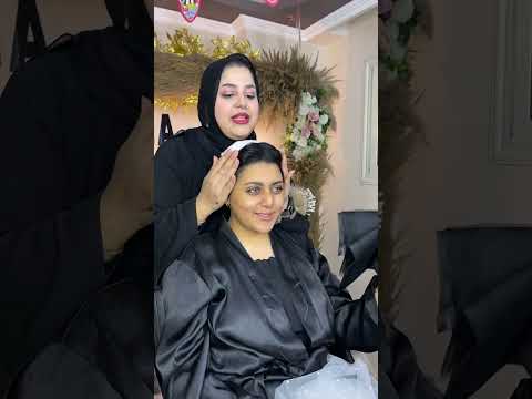 فديو تعليمي كامل للفه النص طرحه للعرايس كامله بالشرح Make Up Artist 