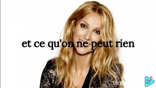 Celine Dion / Billy / vidéo de paroles (lyrics video) screenshot 4