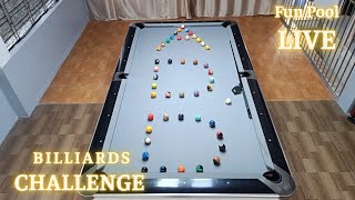 Letter ADD Pool Challenge With 45 Balls | Live