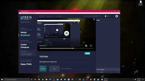 How To Stream On The Theta Edge Node  #stream #thetanetwork
