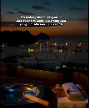 story'wa 30 detik lagu timur ko bukan pelangi justy aldrin