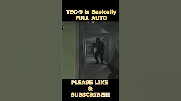 FULL AUTO TEC-9!!! #csgo #shorts #nuke