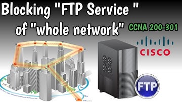 New CCNA 200-301 | CCNA 200-301 | Lect-27 Blocking Whole Network to Access FTP CALL +91 9773038607