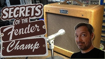 1962 FENDER 5F1 TWEED CHAMP Electronics Repair and Restoration