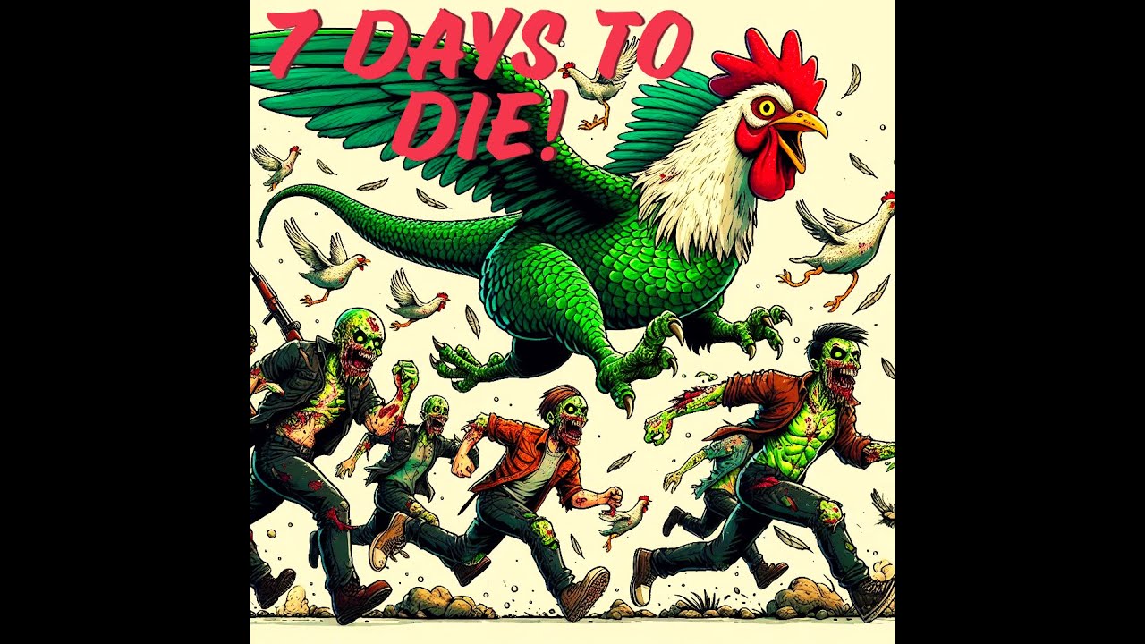 Zombies are Coming with we servive? In 7 Days to Die - YouTube