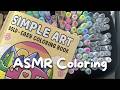 Relaxing ASMR Coloring Simple Art