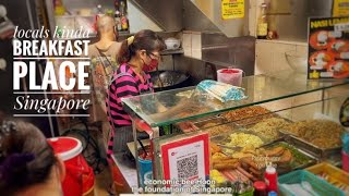 SINGAPORE LOCALS BREAKFAST PLACE - WHAMPOA MARKET HAWKER CENTRE 2023