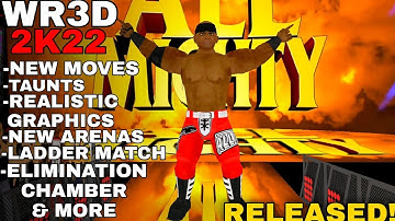 [200 MB] WR3D 2K21 MOD WITH NEW MOVES, TAUNTS, REALISTIC GRAPHICS & NEW ARENAS!! + DOWNLOAD LINK