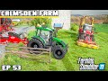 GETTING A BIT CARRIED AWAY | Calmsden Farm | Farming Simulator 22 - Episode 53