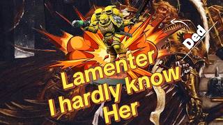 Warhammer made sad / Lets paint a lamenter and talk about how great they are