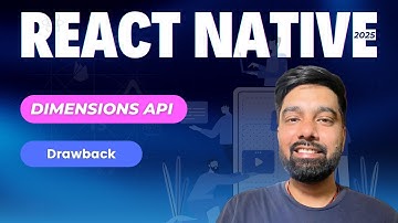 React Native Tutorial Hindi 20 -  Dimensions API Drawback