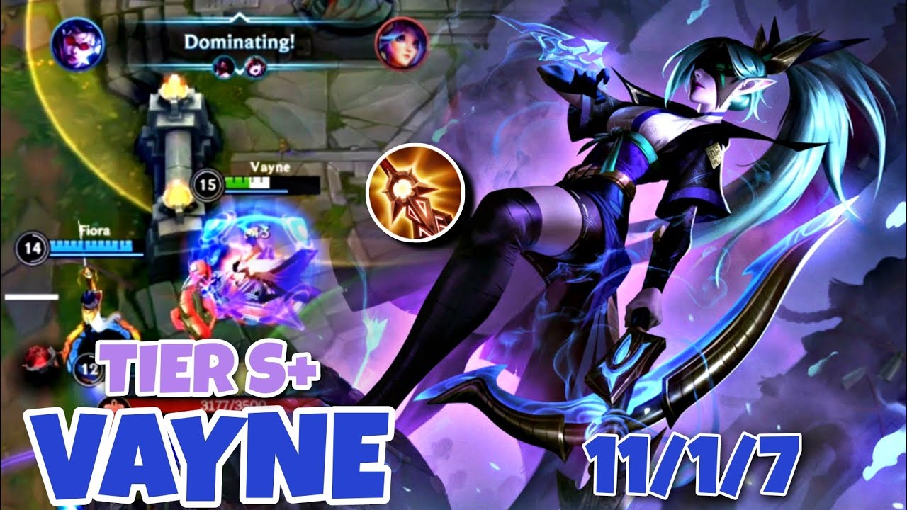 WILD RIFT VAYNE WITH SOLARI IS THE BEST ADC ? COUNTER VAYNE