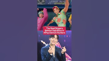 KPop Demon Hunters: Saja Boys Singers in Real Life