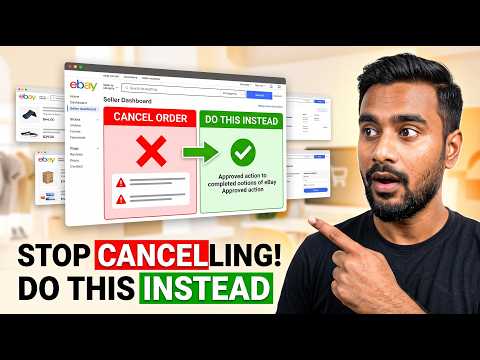 Never Cancel an eBay Order Again! Do THIS Instead 🔥