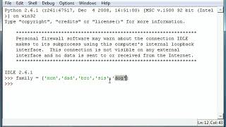 Python Programming Tutorial   9   Sequences and Lists