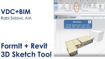 Formit + Revit 3D Sketch Tool 4K