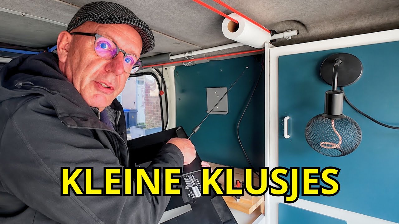 Kleine KLUSJES in mijn CAMPERBUSJE.