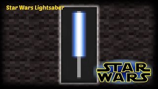 Minecraft - How to make a Star Wars Lightsaber banner
