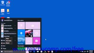 Windows 10 Tutorial Shutting Down Windows Microsoft Training