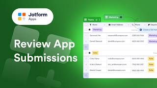 How to Review and Organize App Submissions screenshot 5