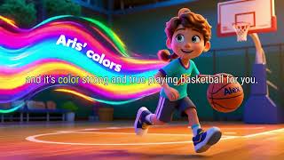 Alex Learning Basketball To Aris Song Fun Basketball Moments