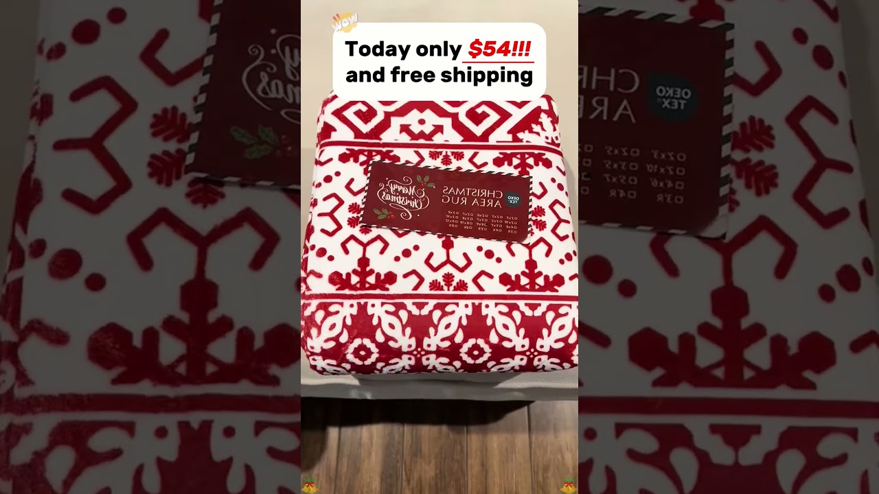 Festive Christmas Rug Vibes 