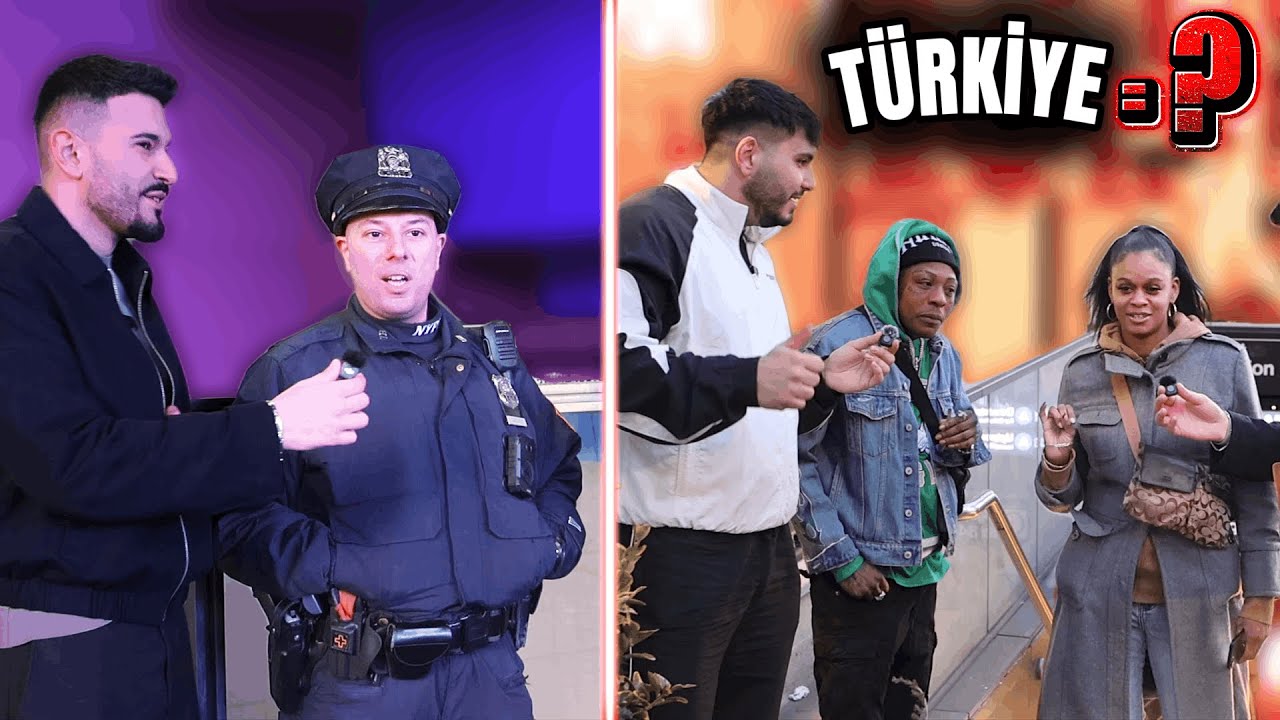 Amerikalılara Sorduk: Türkiye Deyince Akıllarına Gelen 3 Şey!!! – Sokak Röportajları