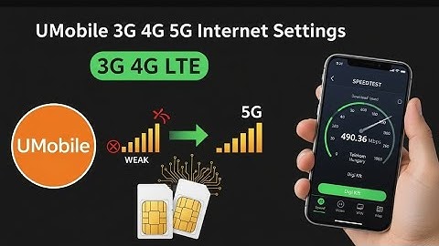 Best U Mobile 5G APN Settings for Super Fast Internet #apnsettings
