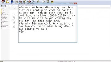 Hướng dẫn cài config và share config cs 1.1
