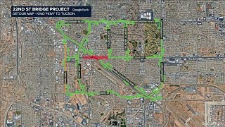 Road work ahead: Construction for 22nd Street Bridge Project starts Tuesday