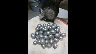 egg sinkers from scrap
