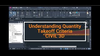 Getting Started with Civil 3D Quantity Take-Off (QTO)