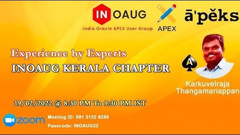 Integrate Oracle APEX with Google Map by Karkuvelraja Thangamariappan
