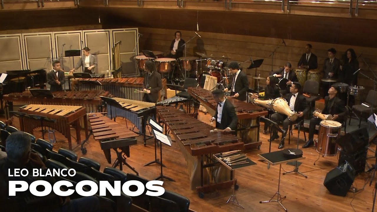 POCONOS | Leo BLANCO | Ensamble de Percusión CATATUMBO
