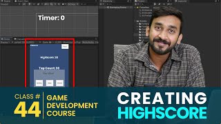 Game #1 - Tap Counter #15 - Creating HIGHSCORE | Unity3d Game Development Course screenshot 5