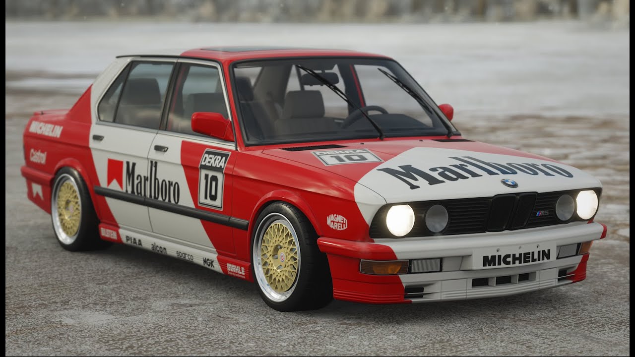 Simple Marlboro Design Tutorial Timelapse - Forza Horizon 4 - YouTube