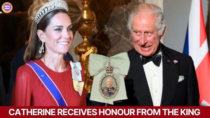 King Charles HONOURS Princess Catherine with Rare Royal Family Order at Windsor Castle