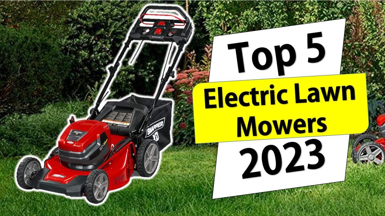 Top 5 Electric Lawn Mowers on Amazon Best Electric Lawn Mowers YouTube