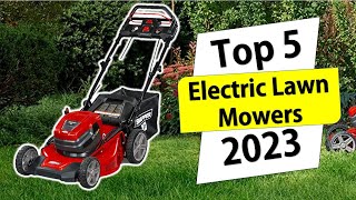 ✅Top 5 Electric Lawn Mowers on Amazon - Best Electric Lawn Mowers