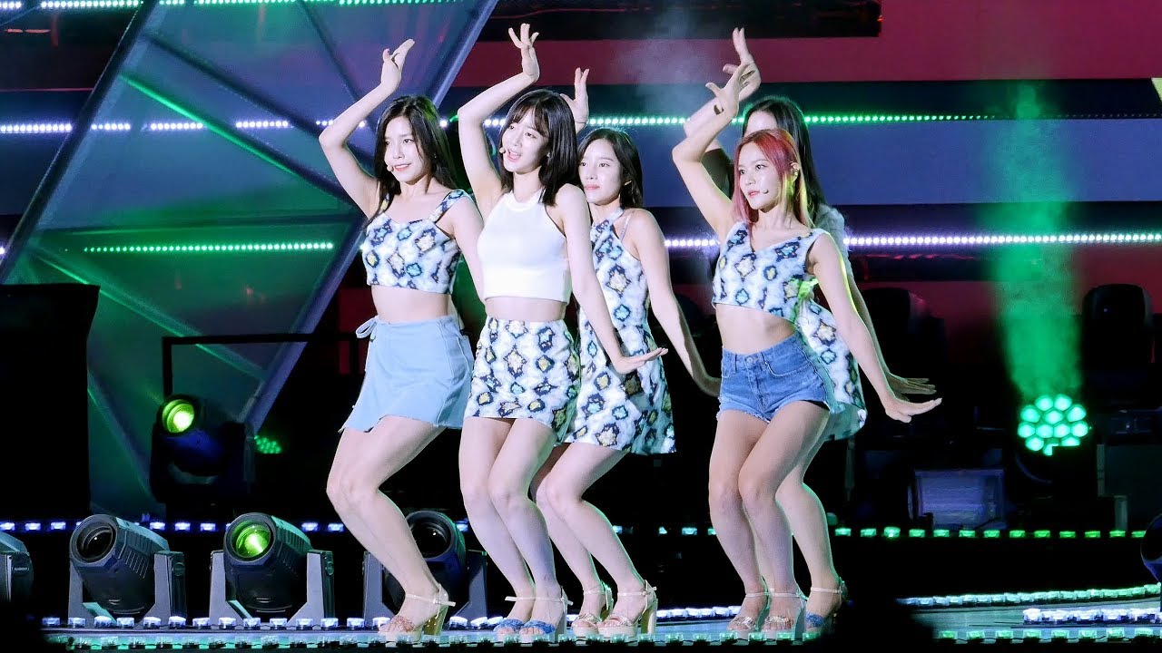 180908 베리굿 BerryGood : 풋사과 Green Apple : 직캠 fancam : 코리안 뮤직 웨이브 DMC페스티벌