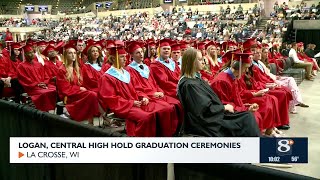 Logan, Central High Hold Graduation Ceremonies