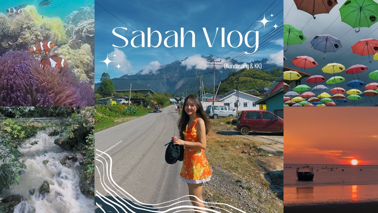 FROM THE SKIES TO THE SEAS | [Vlog] 🇲🇾 Sabah - Kundasang & Kota Kinabalu ⛰️🏝️🪂✨