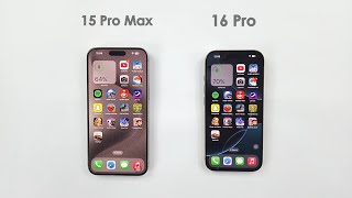iPhone 15 Pro Max vs iPhone 16 Pro - Speed Test Comparison