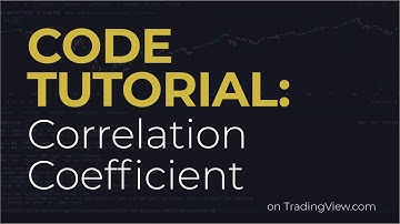 How to Code Correlation Coefficient | PineScript TradingView Code-along Tutorial