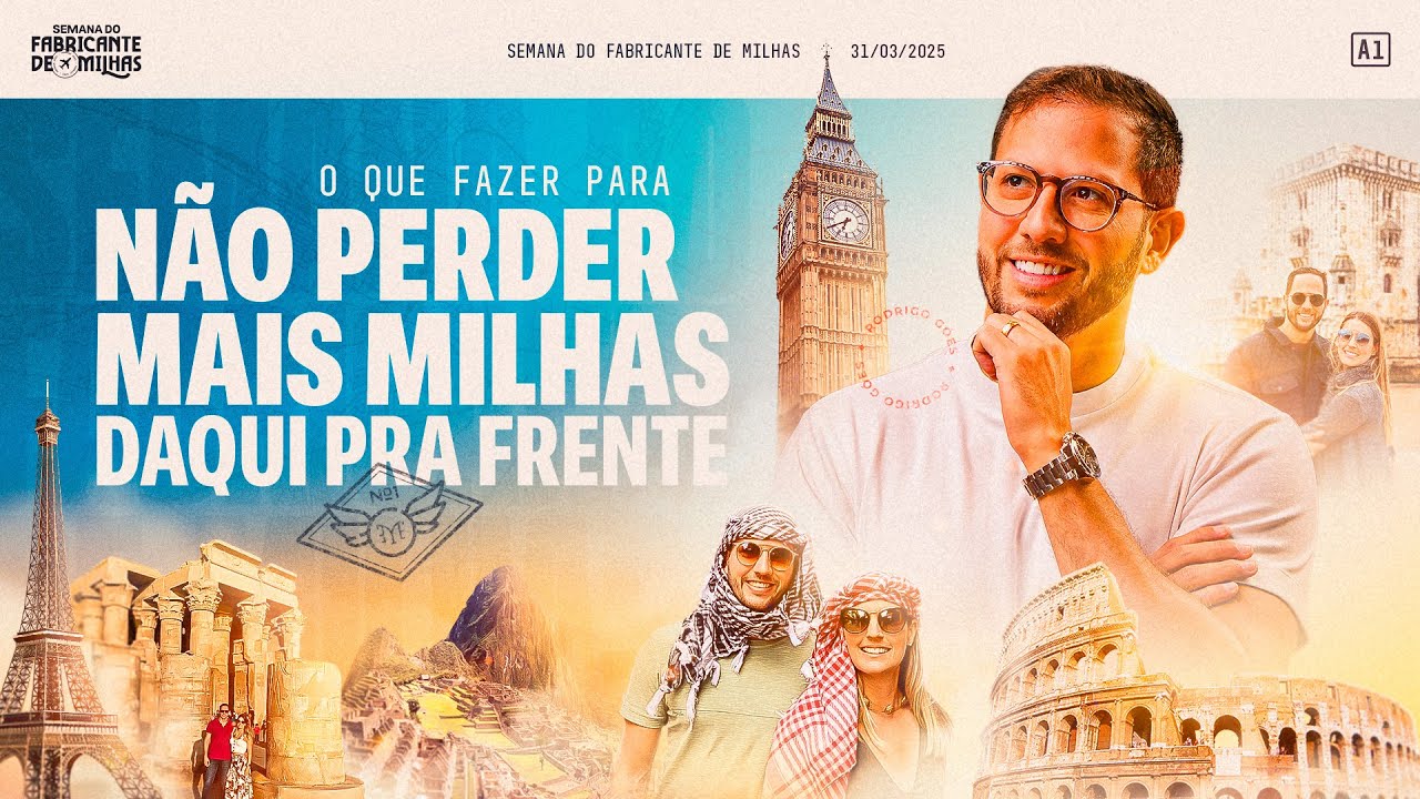 AULA 01 - O que fazer para não perder mais milhas daqui pra frente