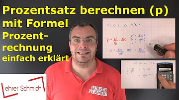 Was ist die Prozentsatz Formel?