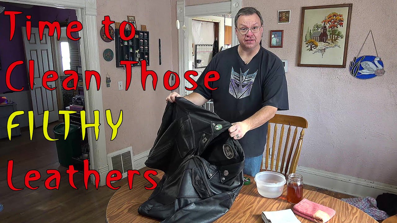 Motorcycle Gear Care - Washing Leather Jacket