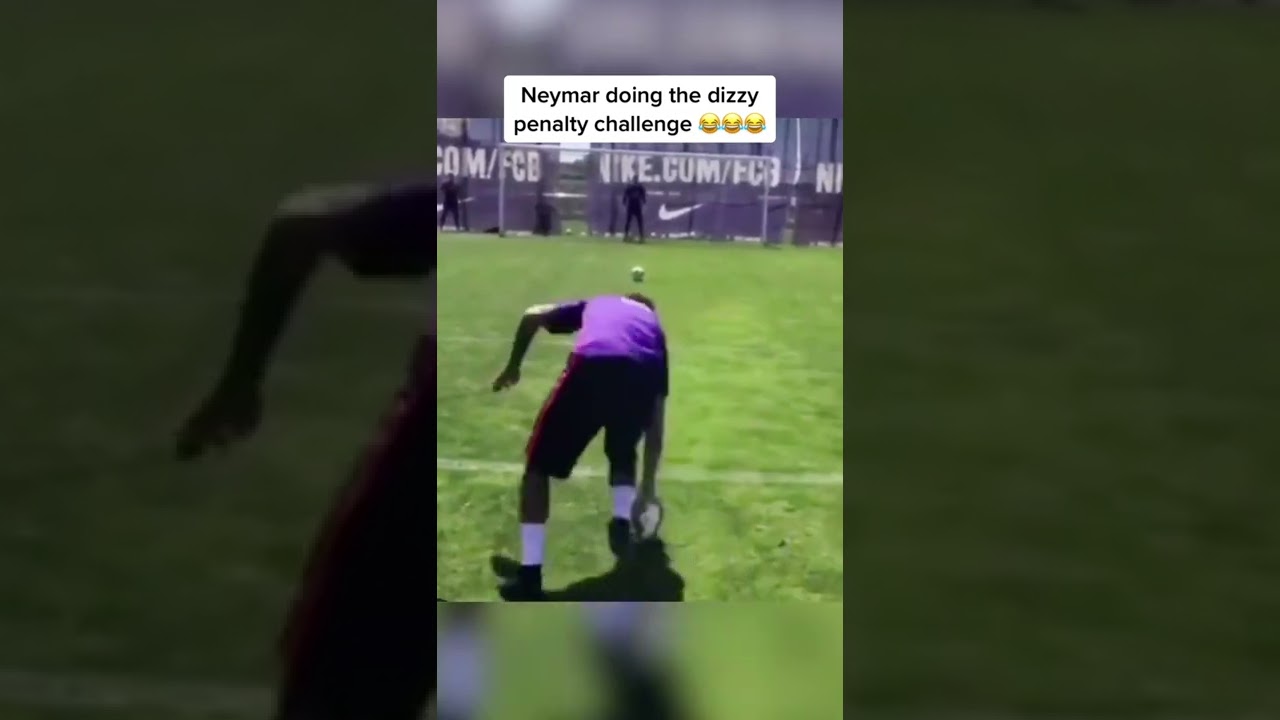 Throwback to @neymarjr doing the dizzy penalty challenge at