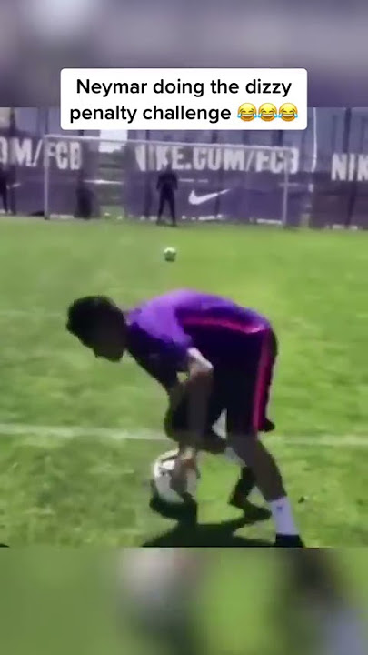 Throwback to @neymarjr doing the dizzy penalty challenge at